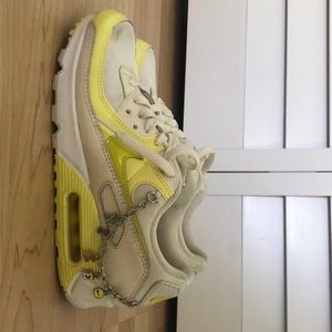 Nike air max shoes with charms